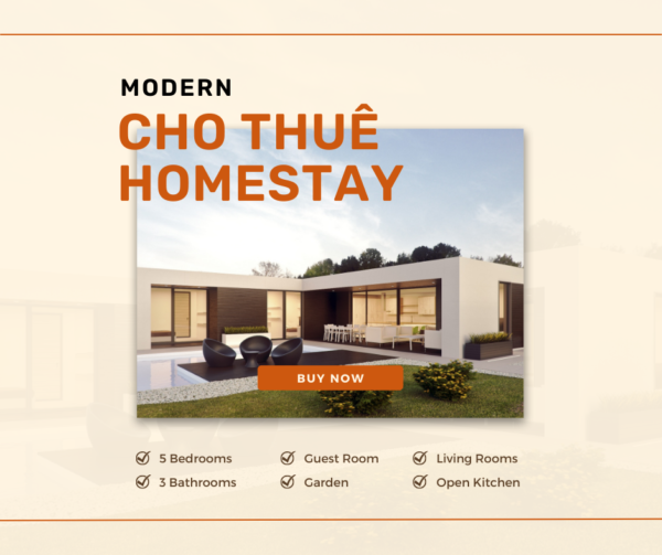 Cho thuê homestay