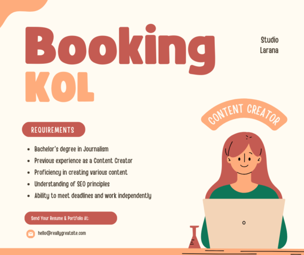 Booking KOL